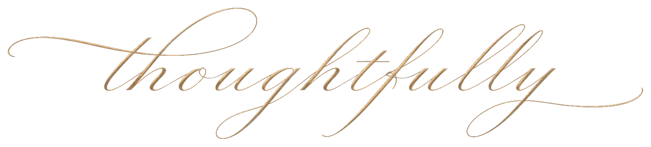 thoughtfully